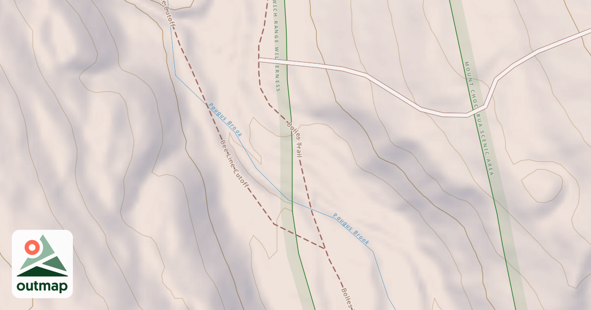 Map of Bolles Trail