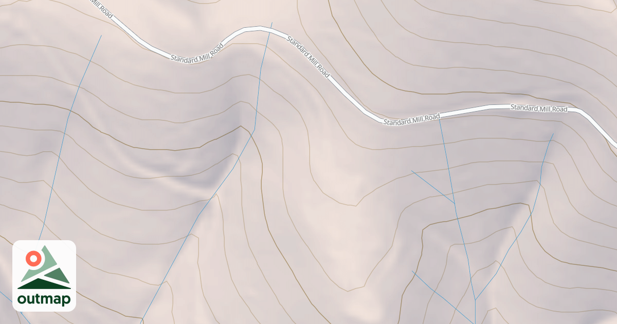 Map of FOOTMAN RIDGE T6