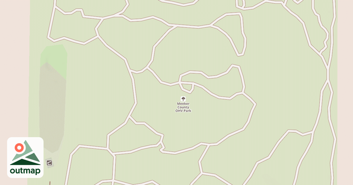Map of Meeker County ATV/OHM Trails