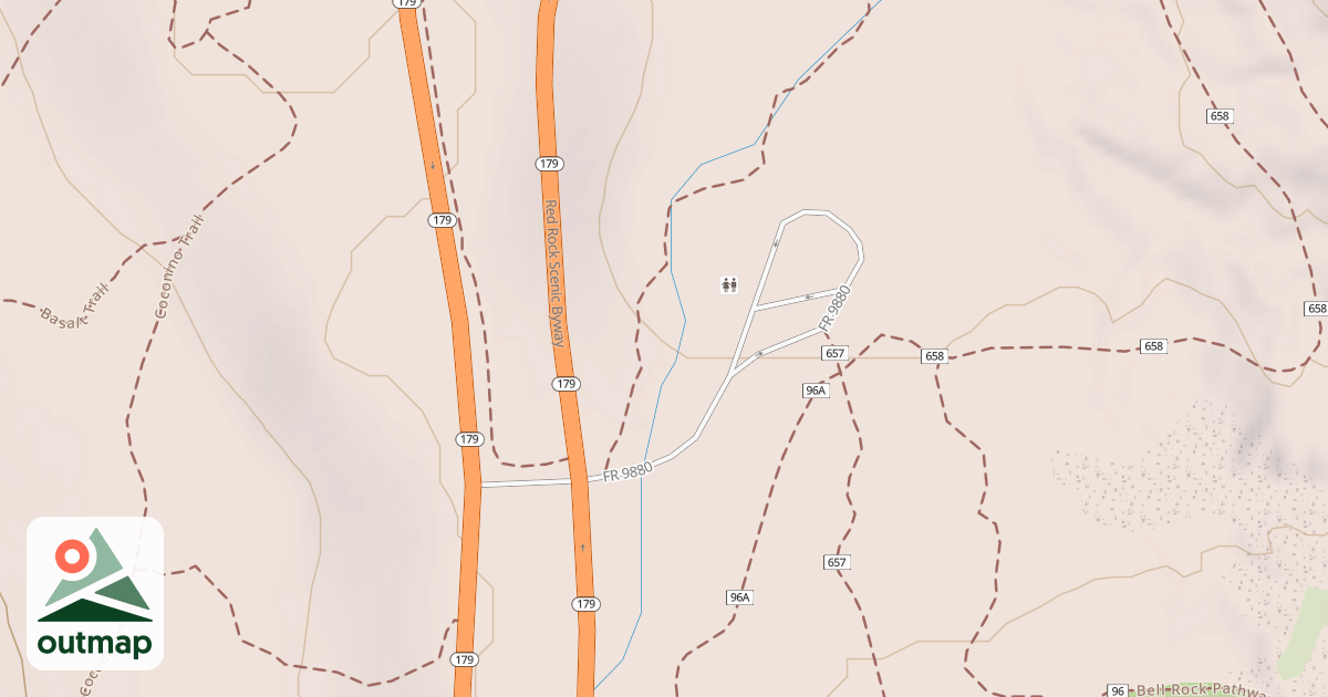 Map of BELL ROCK PARKING