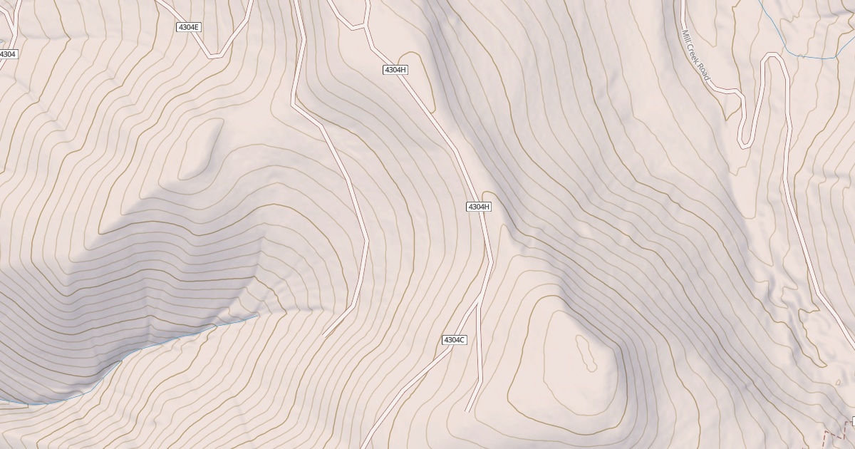 Map preview of Deadman South Atv Spur H