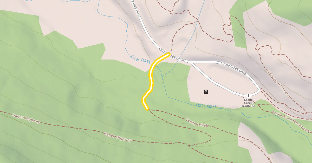 Map preview of Hagen Trail