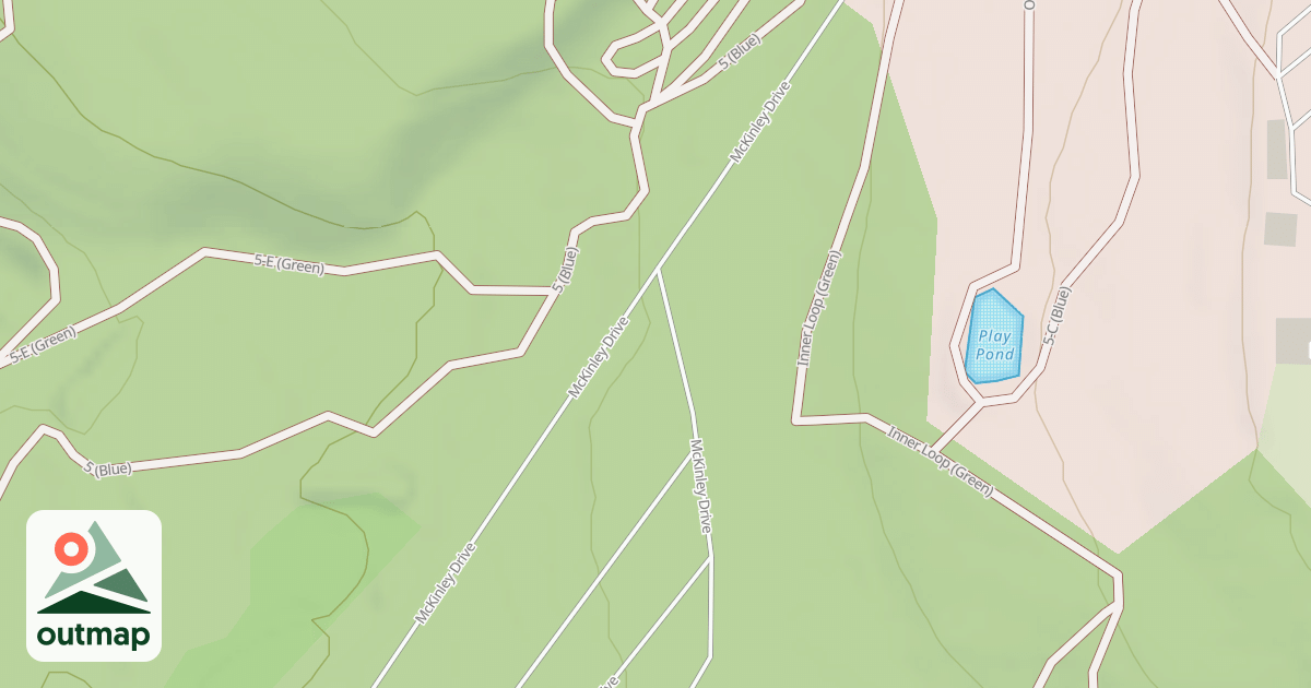 Map of Rock Run ATV Trails