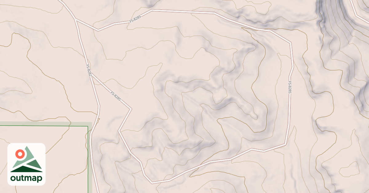 Map of Pied 285