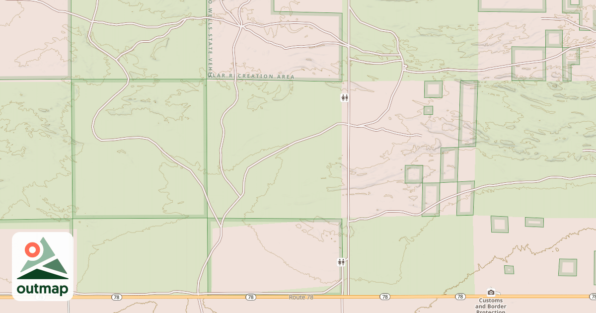 Map of BLM National GTLF Public Motorized Roads f019d18d-61f3-442b-9f00-0e3b01ec2dfa
