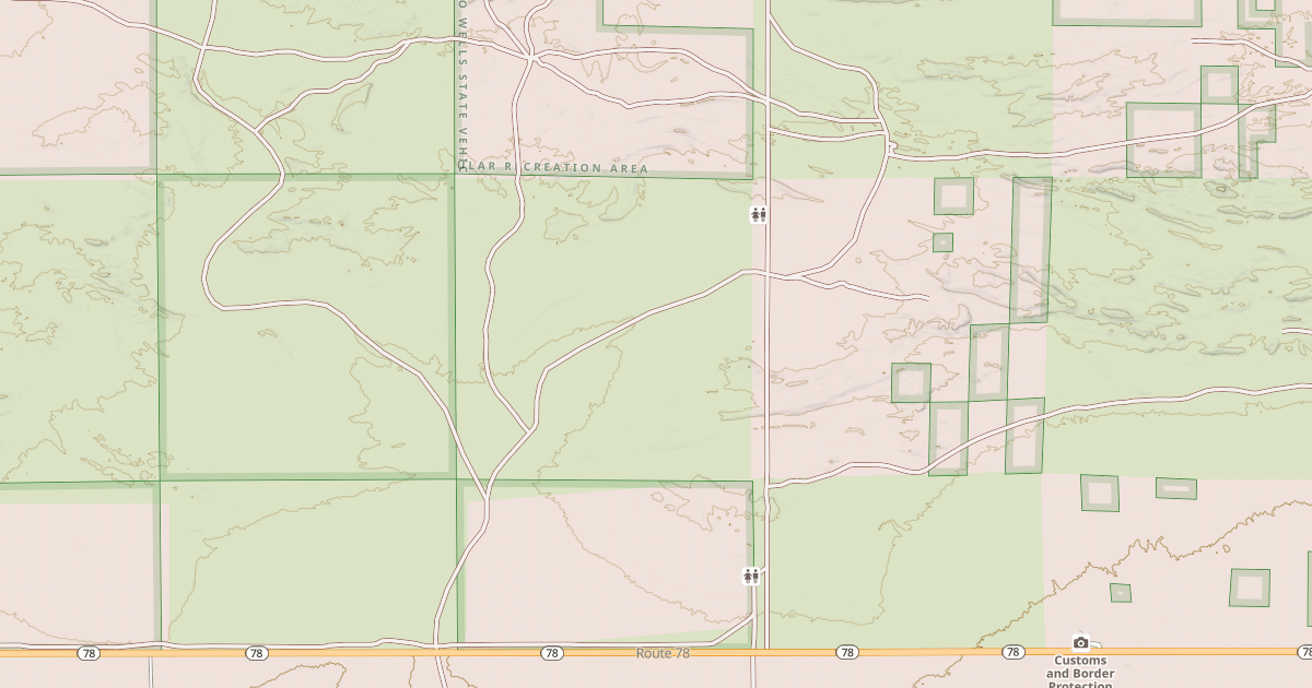 Map preview of BLM National GTLF Public Motorized Roads f019d18d-61f3-442b-9f00-0e3b01ec2dfa