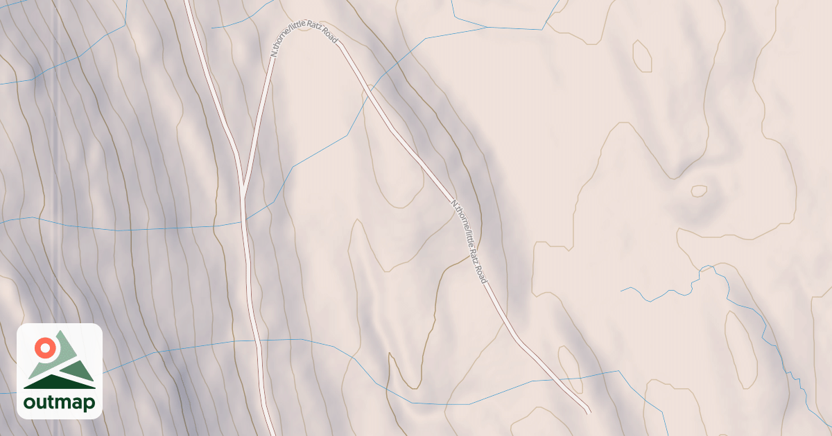 Map of N.THORNE/LITTLE RATZ