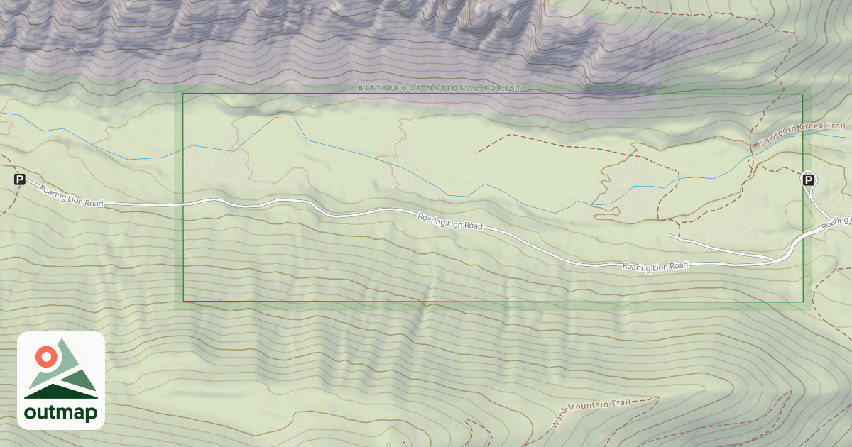 Map of (FDR) ROARING LION