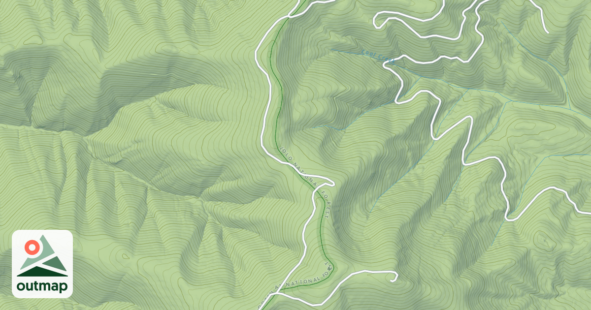 Map of B PEAK