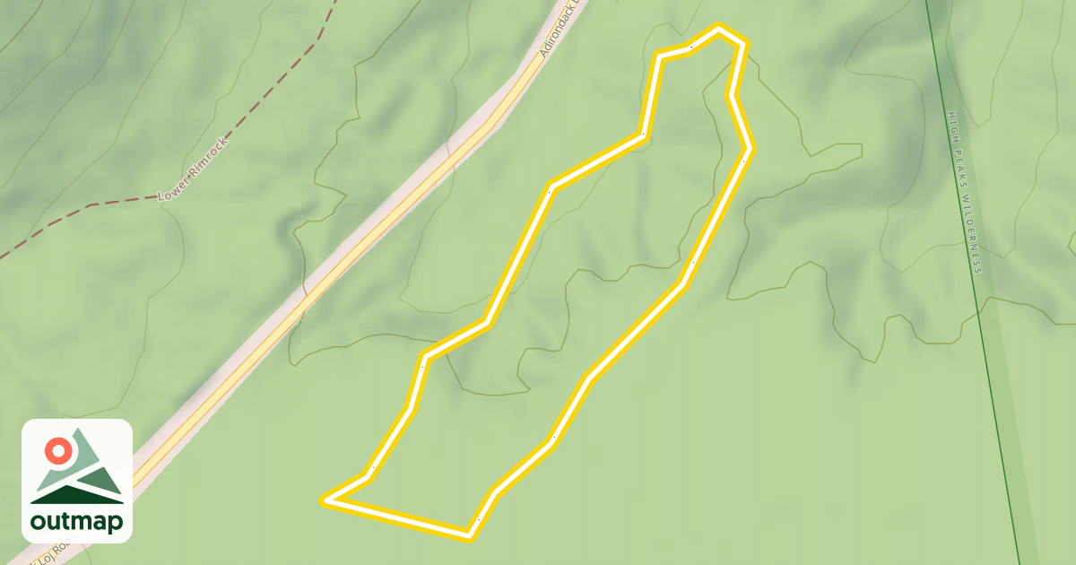 Map of Northwoods Loop