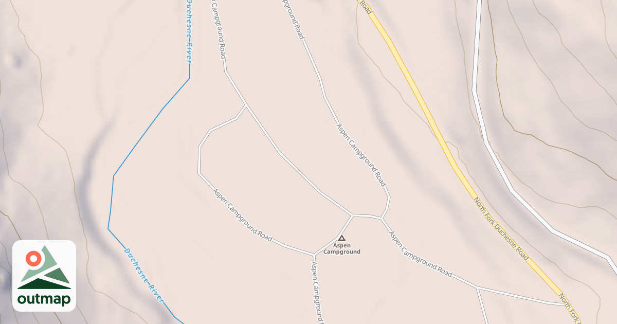 Map of ASPEN GROVE CG SPUR A