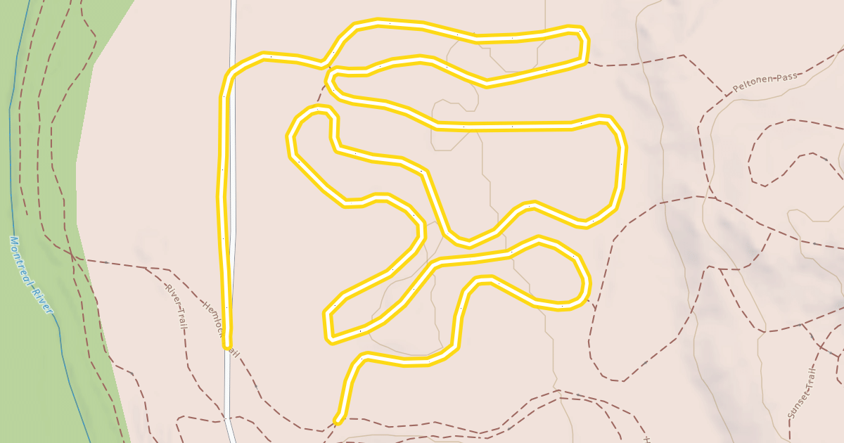 Map preview of Popple Flats