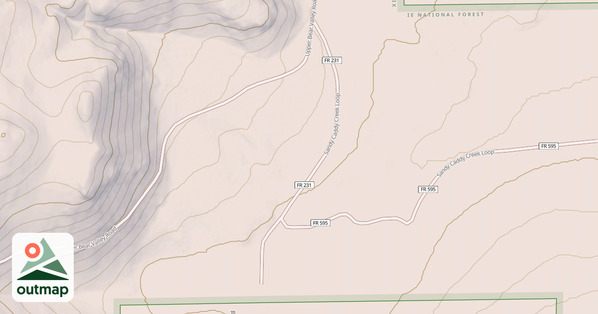 Map of USFS Motor Vehicle Use Map Roads {84D84F79-80E7-421D-A7CE-502AB5518BA0}
