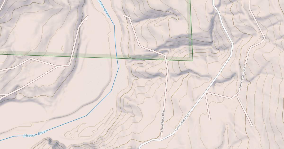 Map preview of CHETCO LOW WATER