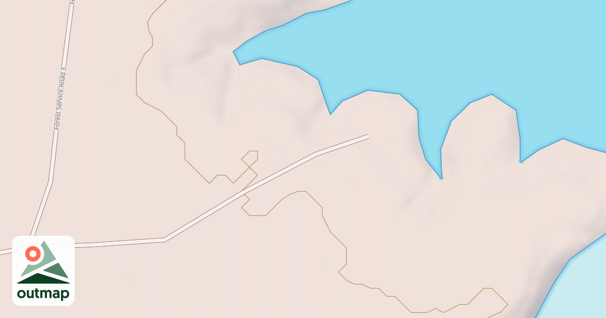 Map of HAYSTACK BUTTE ROAD SPUR B