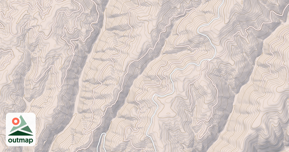Map of MIDDLE RIDGE