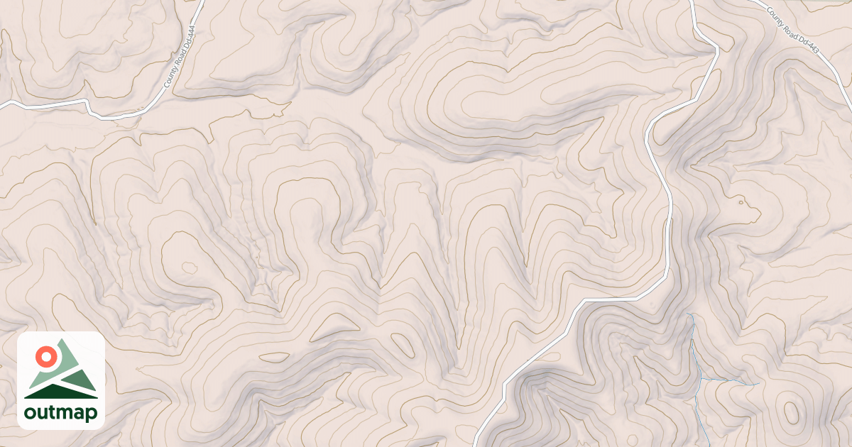 Map of NORWINE SPUR A