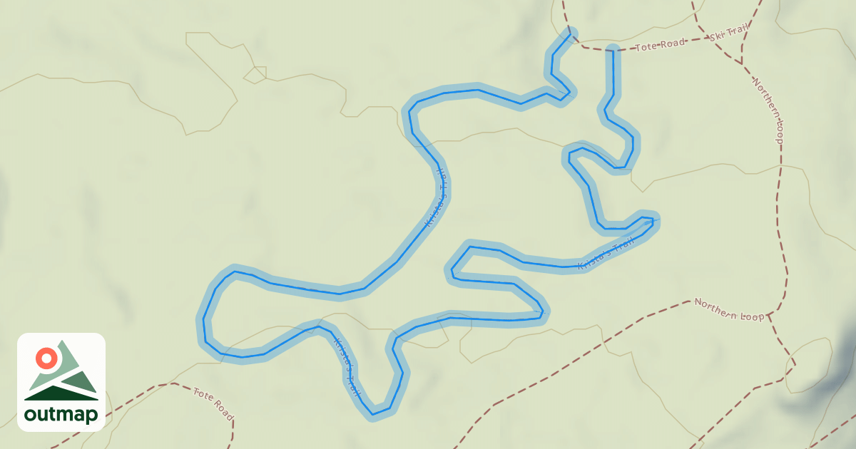 Map of Krista's Trail
