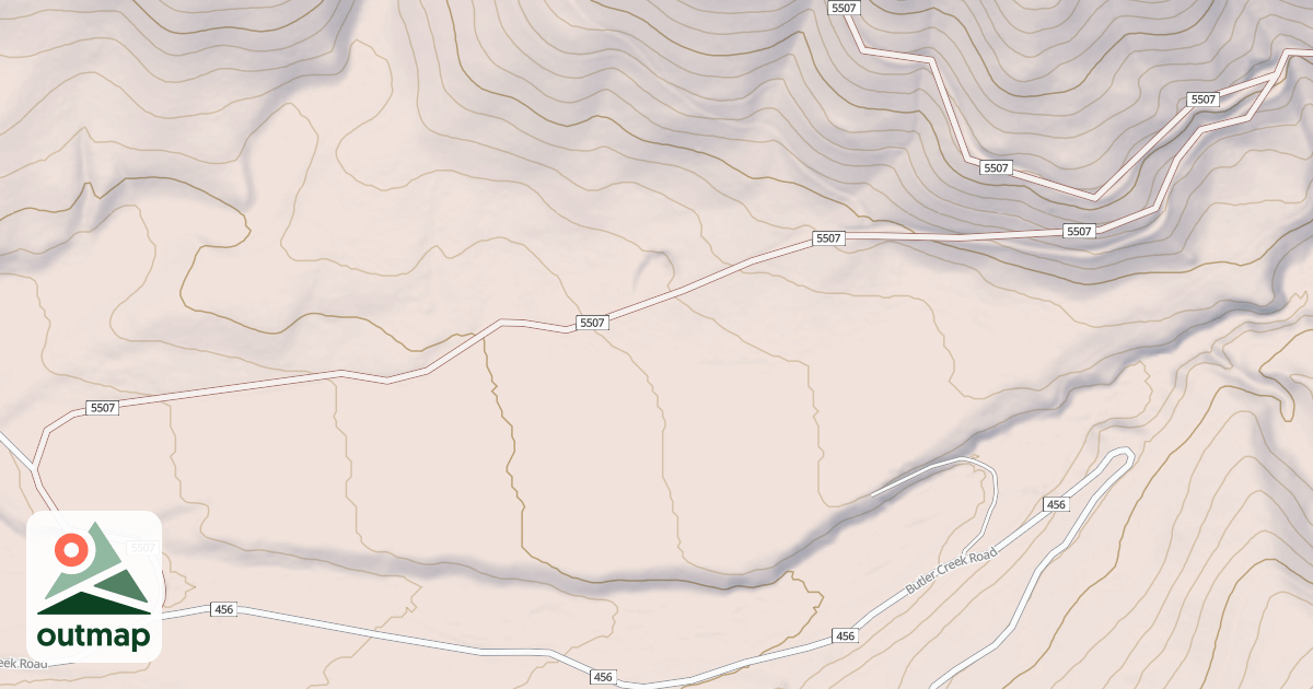 Map of KENNEDY RIDGE