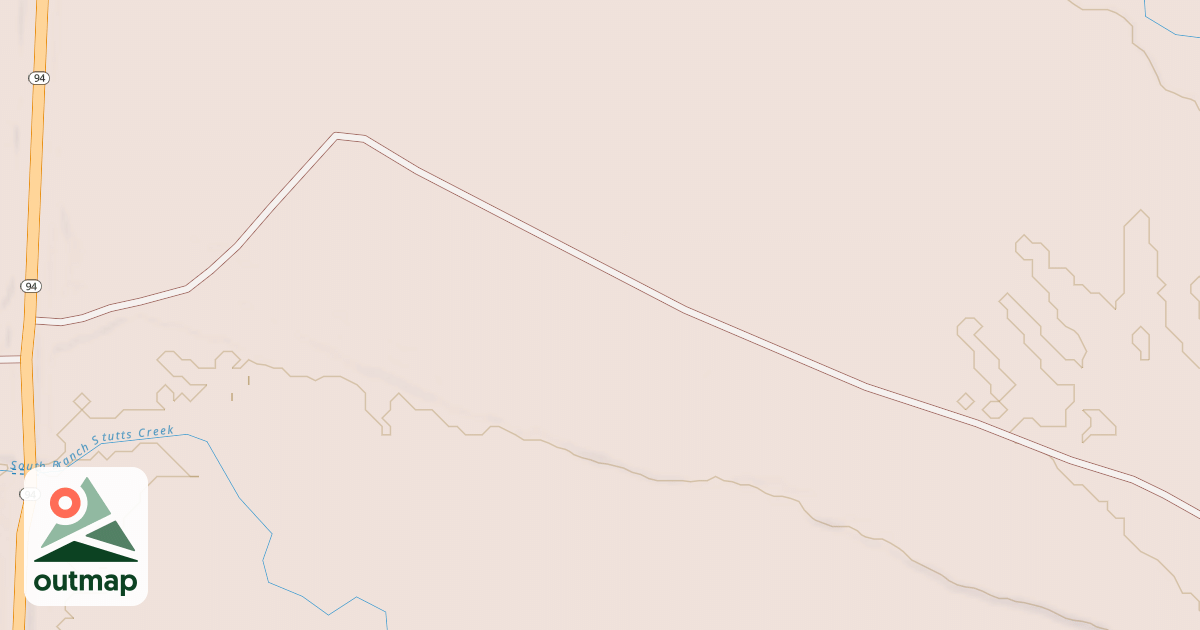 Map of CARIBOU ROAD