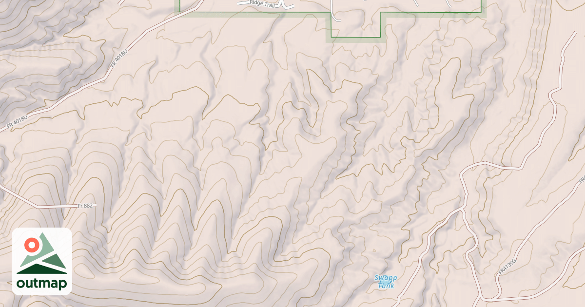 Map of 4026 N