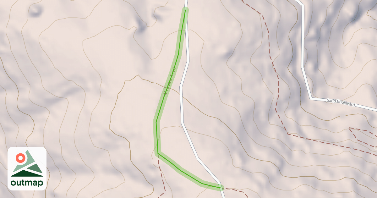 Map of Meadow Trail