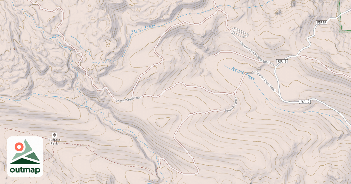 Map of SEVEN BROTHERS