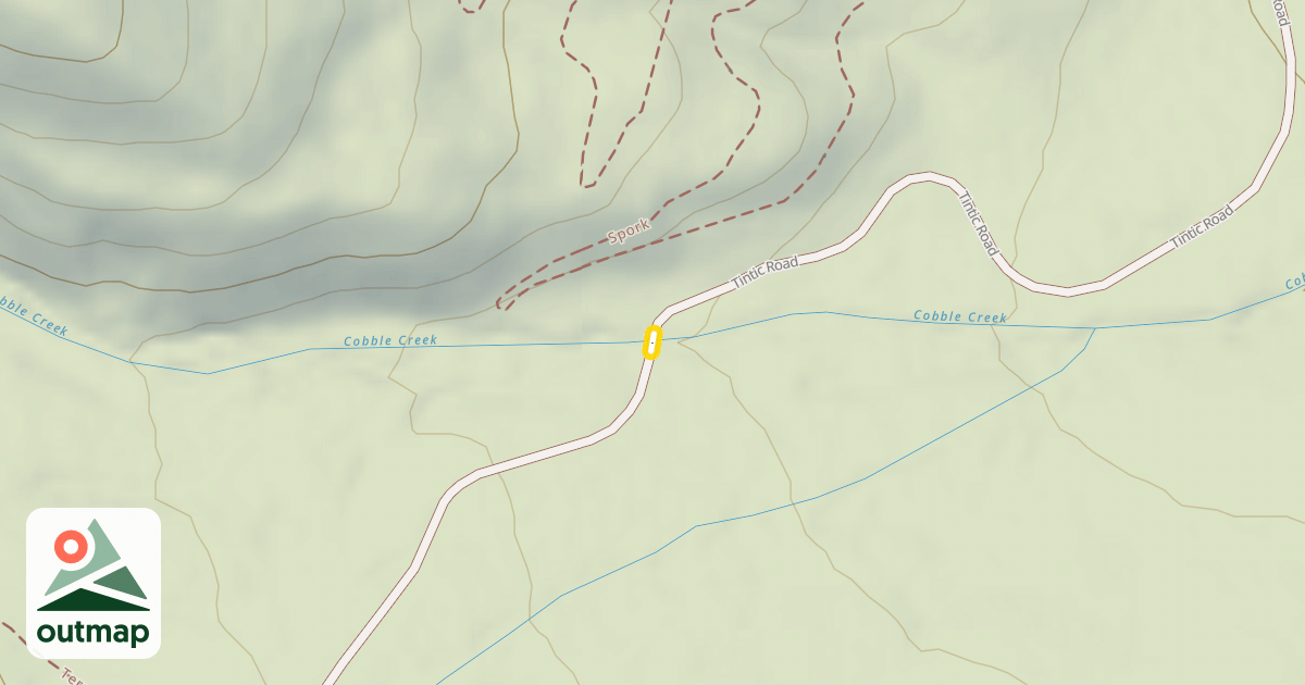Map of Tintic Road