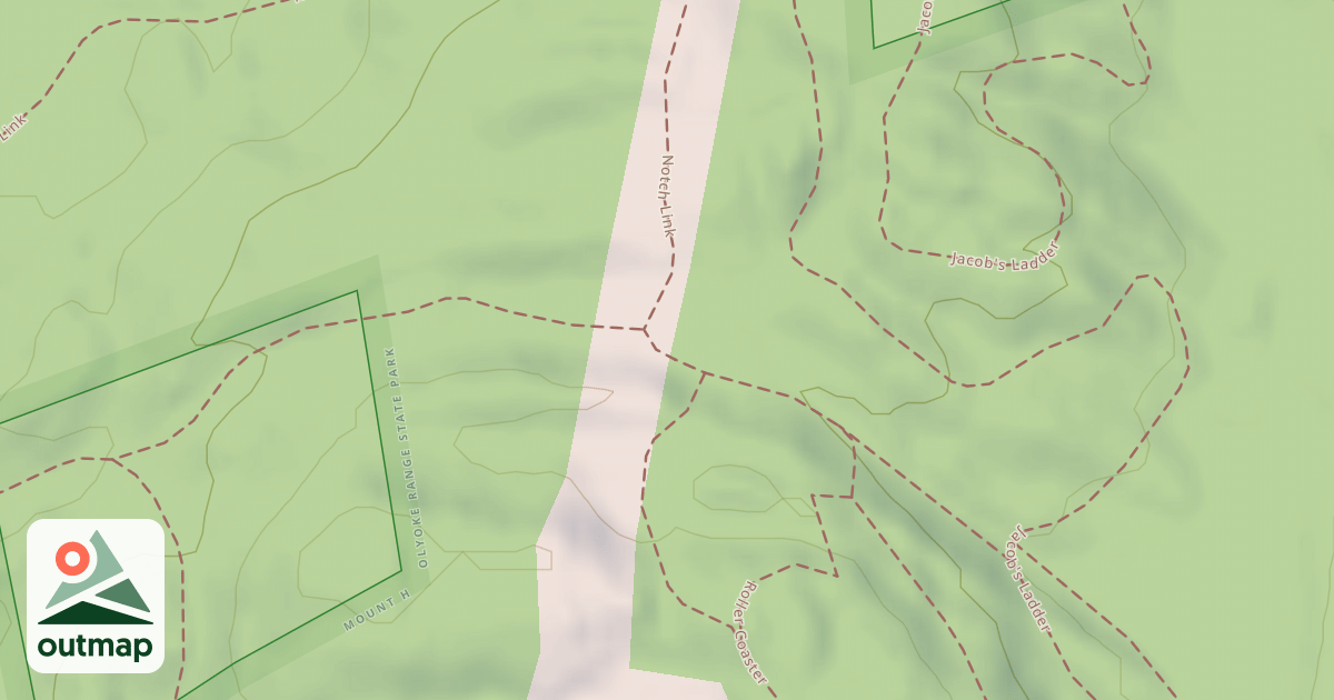 Map of Pond Trail