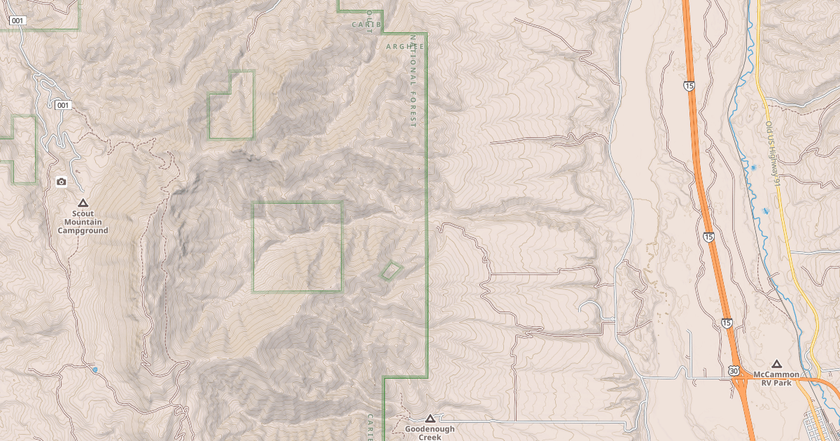 Map preview of Bell Marsh-Walker-Goodenough