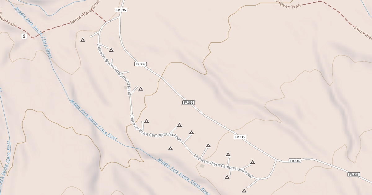 Map preview of EBENEZER BRYCE CG
