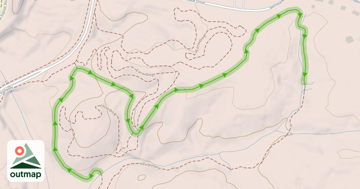 Map of Tributary