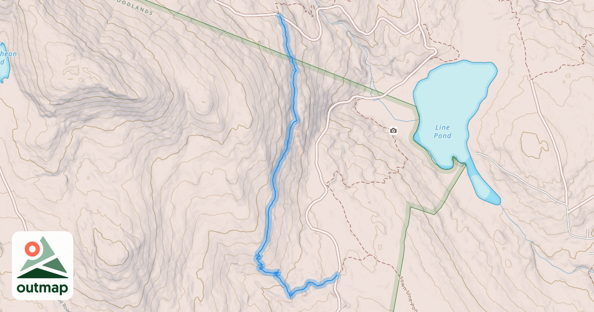 Map of Bobcat Ridge