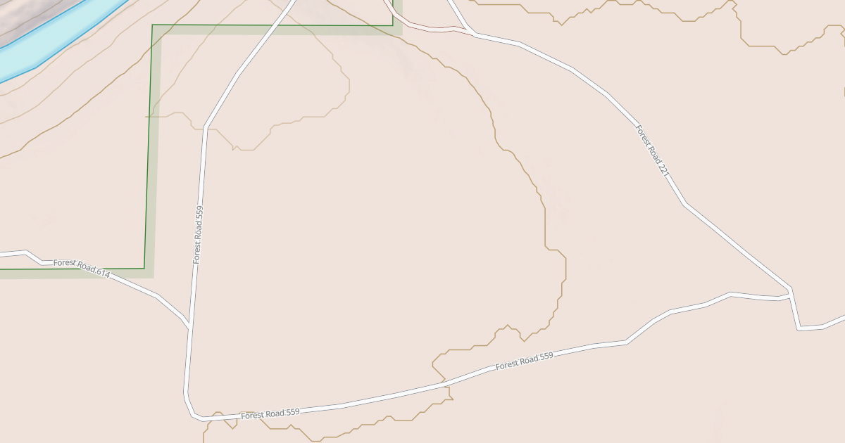 Map preview of COFFEE POT LODGE LOOP