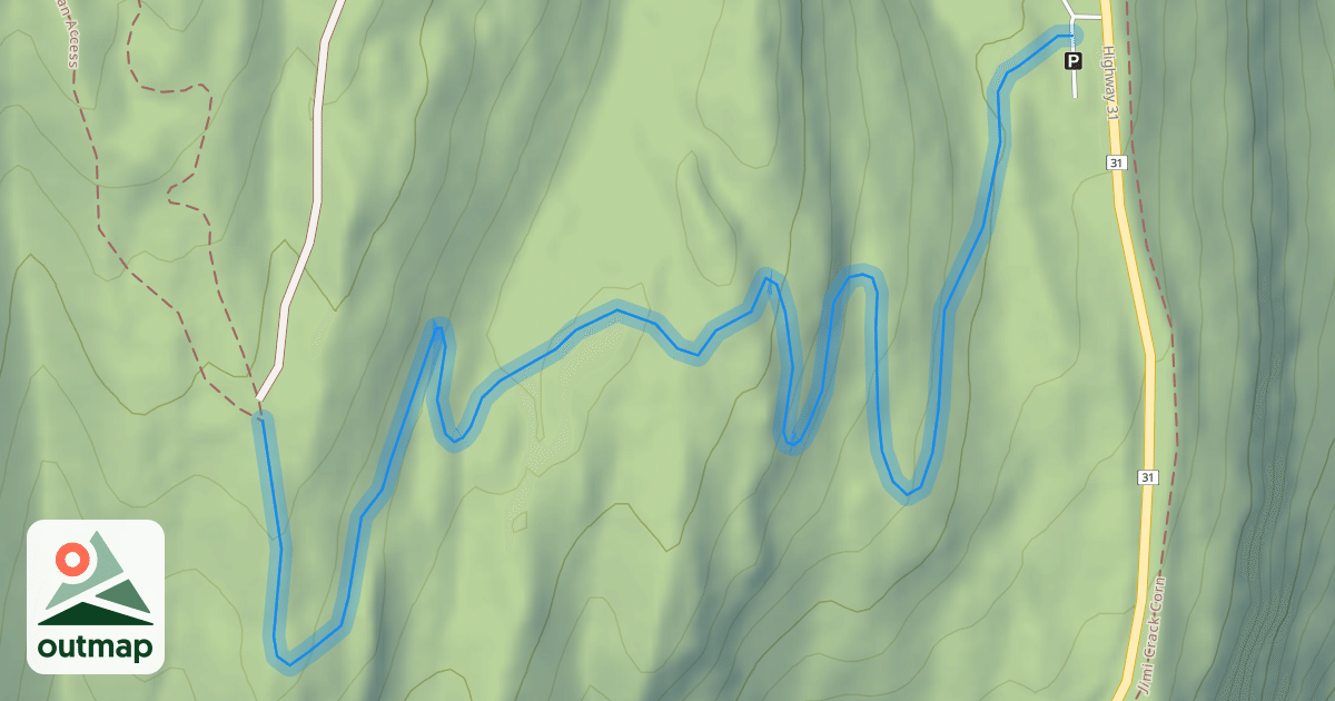 Map of Buchanan Access