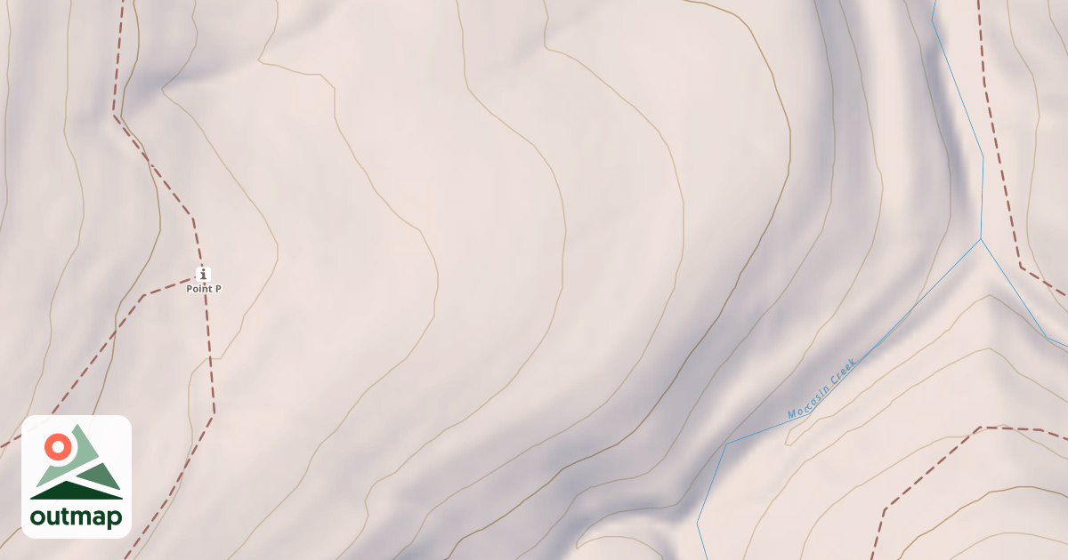 Map of Mg Black Oak Ridge A