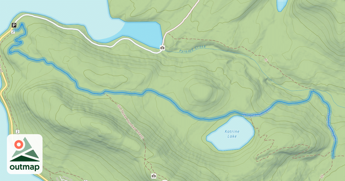 Map of 2b (Pyramid Lake)