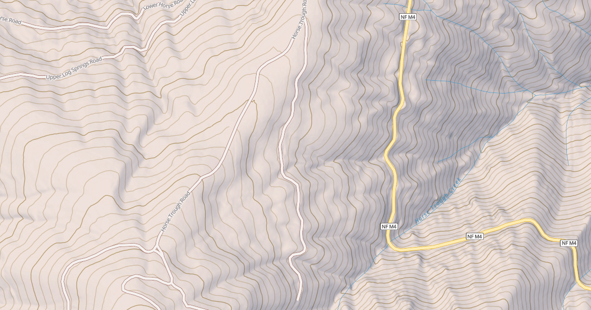 Map preview of HORSE TROUGH SPUR B