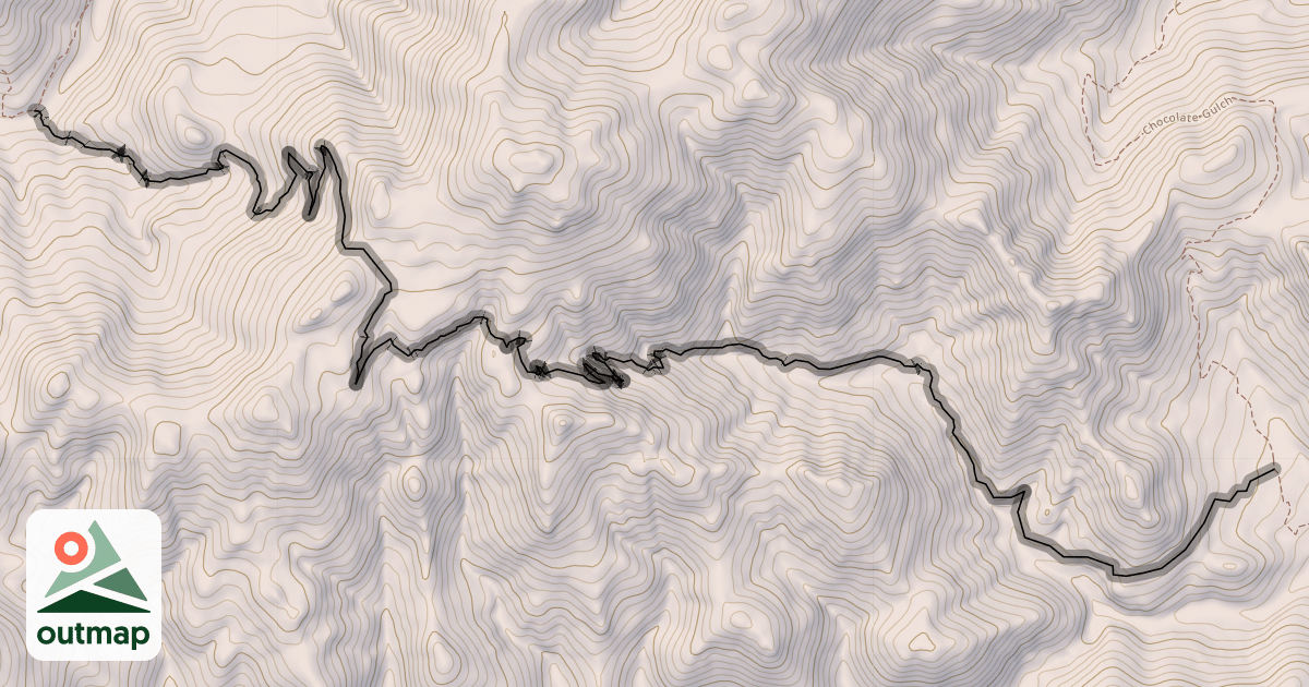 Map of Oregon - Fox Connector Trail #311