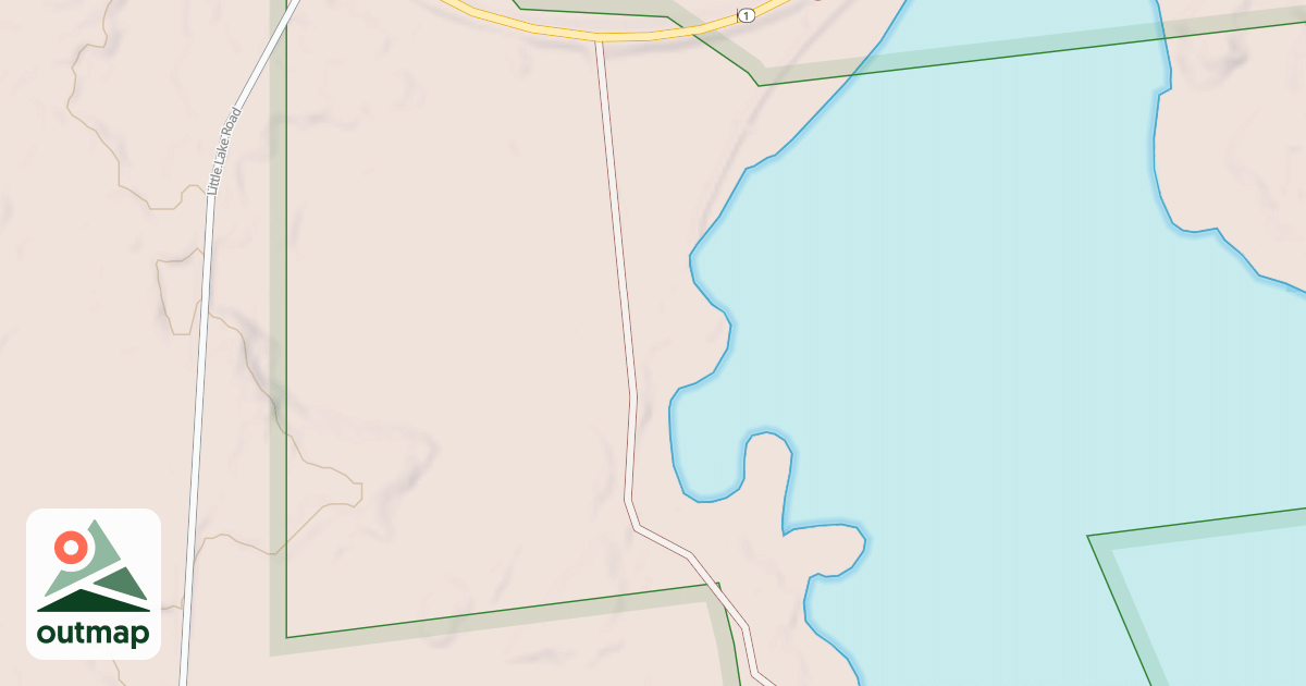 Map of BIRCH LAKE