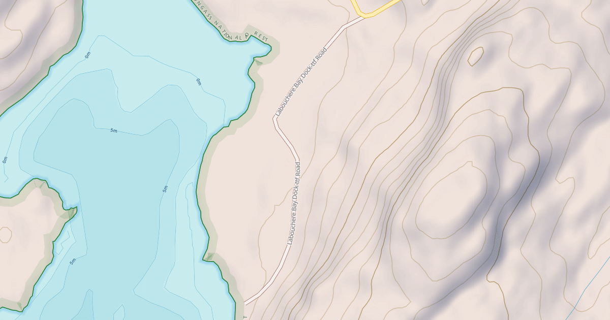 Map preview of LABOUCHERE BAY DOCK-TTF