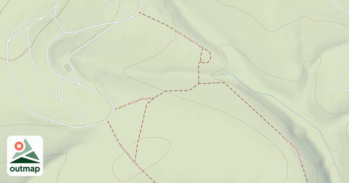 Map of Shawnee State Park Trails
