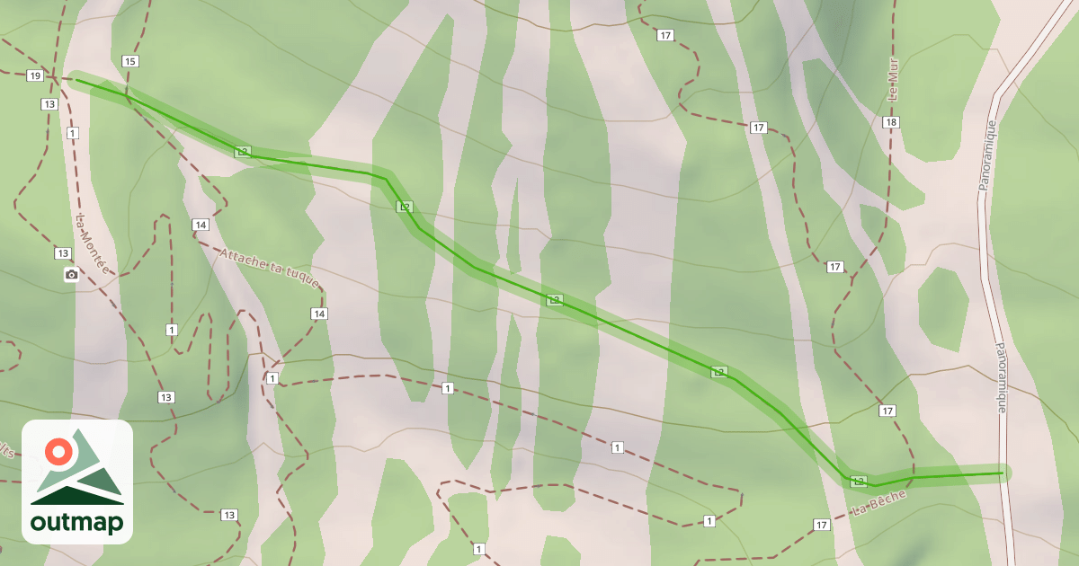 Map of Bord en Bord