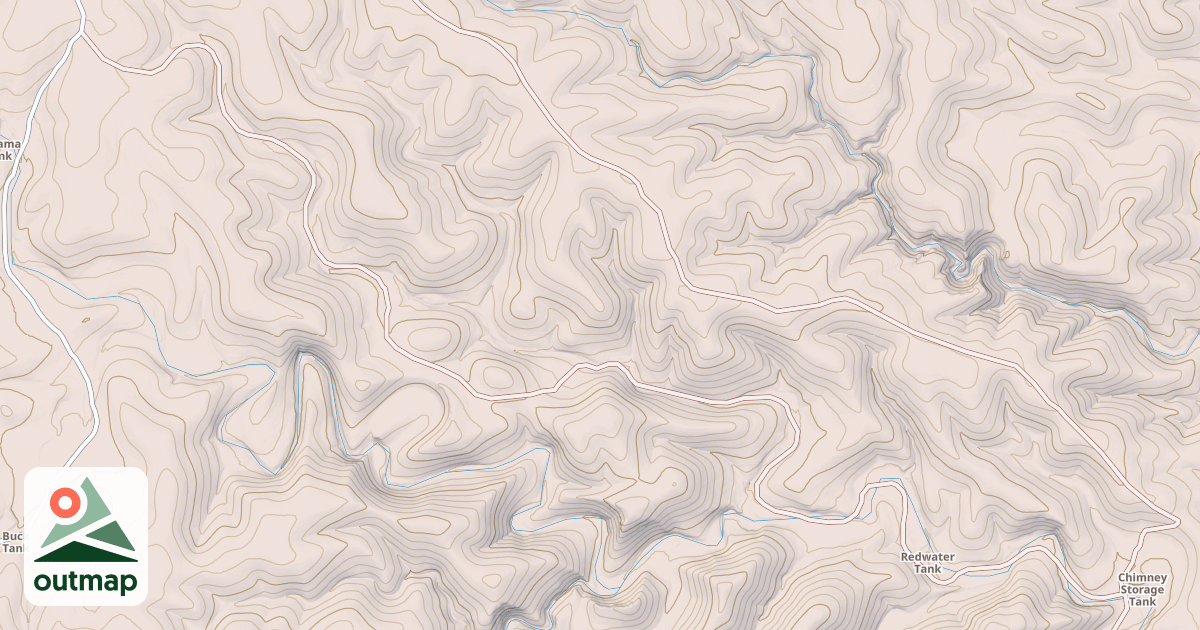 Map of REDWATER