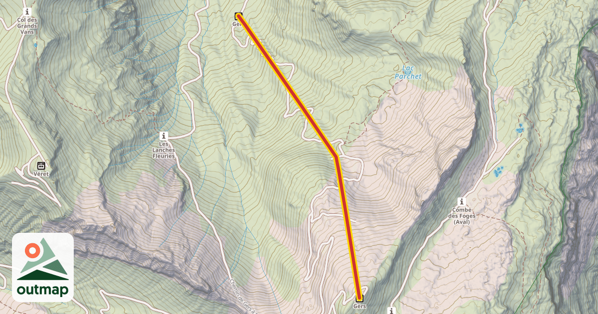 Map of Gers