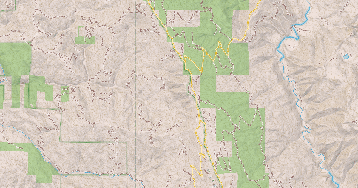 Map preview of BERRY SUMMIT-MAD RIVER