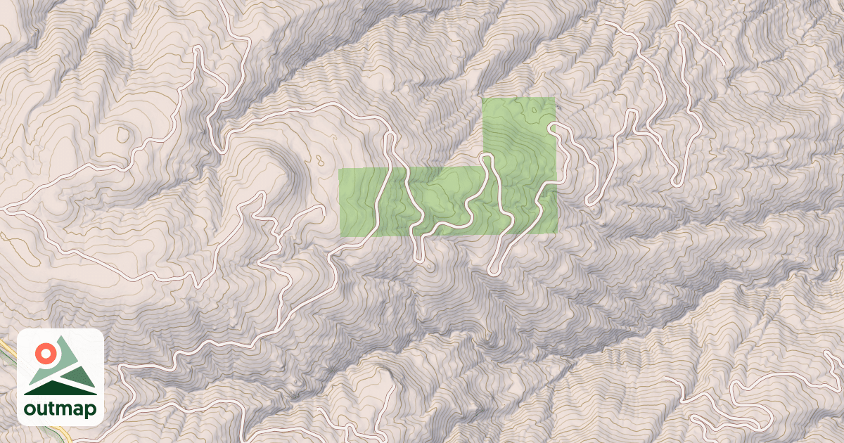 Map of ONEIL RIDGE