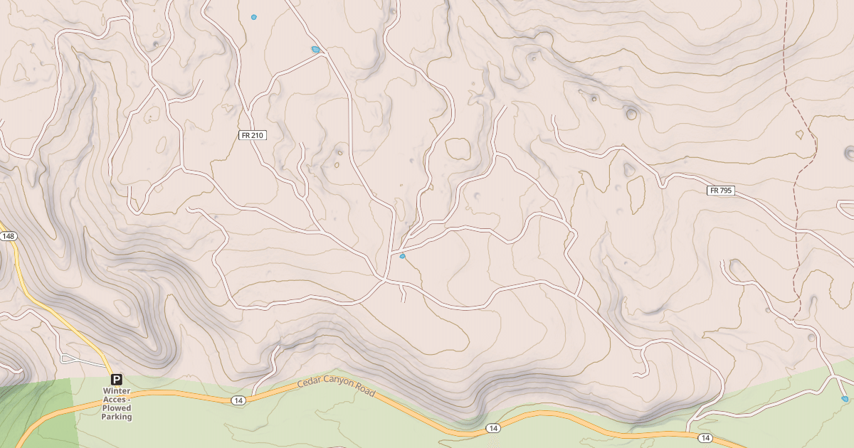 Map preview of Mitchell Sawmill
