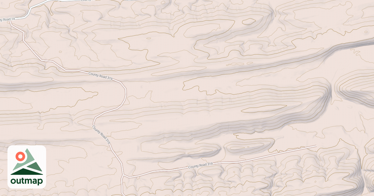 Map of SOUTH ROCKY