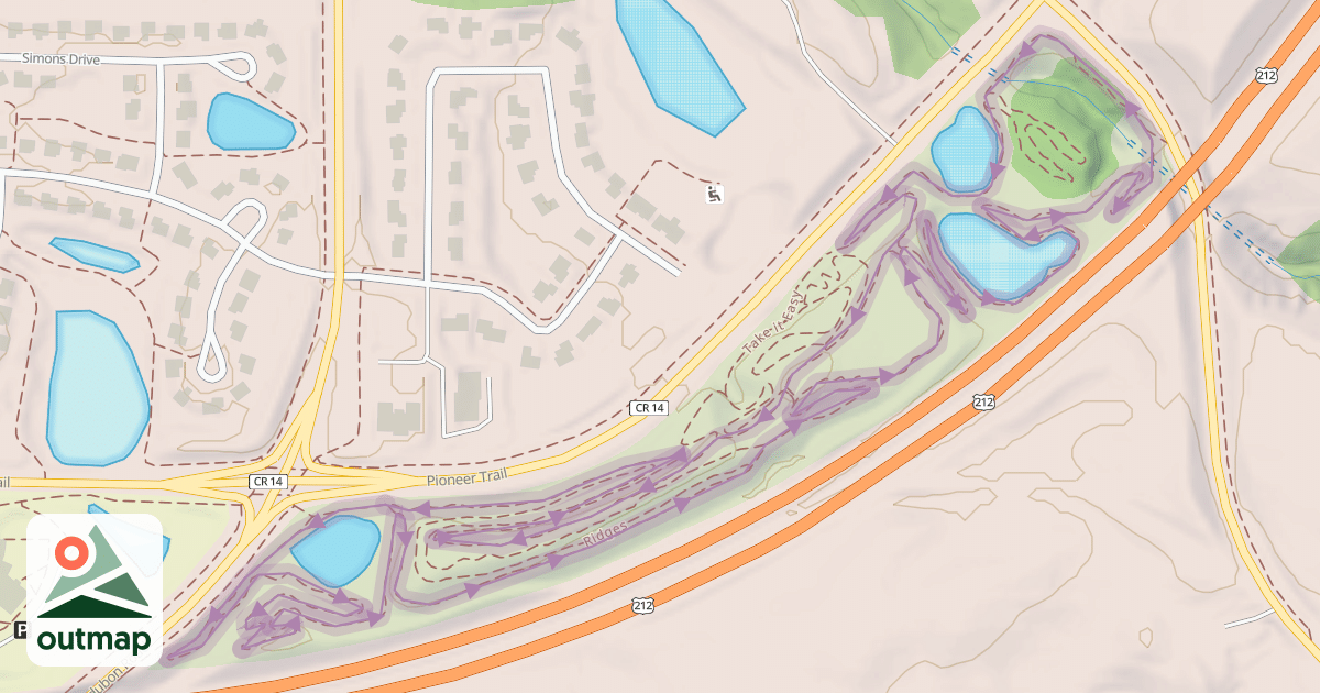 Map of Green Loop